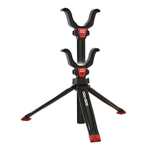 The BOG Rapid Shooting Rest is a compact, collapsible platform that offers portability, quick setup, and enhanced accuracy for those crucial big game shots.