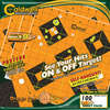 Caldwell's Orange Peel® Targets feature dual-color flake-off technology for instant hit visibility, making target acquisition easy and effective at any distance.