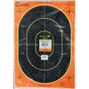 Caldwell Orange Peel Targets feature dual-color flake-off technology for instant hit visibility, making target acquisition easy with their bright orange and black design.
