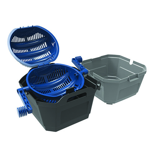 The Frankford Arsenal Platinum Series Wet/Dry Media Separator efficiently cleans brass with a spill-proof tub, rugged latch, and ambidextrous sifting handles.