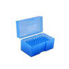 Organise your reloaded ammunition effortlessly with Frankford Arsenal's see-through plastic ammo boxes, available in various sizes and colours to fit most calibers.