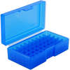 Organise your reloaded ammunition effortlessly with Frankford Arsenal's see-through plastic ammo boxes, available in various sizes and colours to fit most calibers.