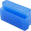 Organize your reloaded ammunition effortlessly with Frankford Arsenal's see-through plastic ammo boxes, available in various sizes and colours to fit most calibers.