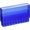 Frankford Arsenal's see-through plastic ammo boxes simplify storage and identification of your reloaded ammunition, available in various sizes and colours.