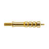 The Tipton Solid Brass Jag ensures a tight fit for effective cleaning, with a pointed tip for patch centering and durable brass construction for long-lasting use.