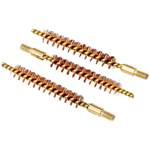 Experience superior cleaning with Tipton® Best Bore Brushes, featuring a solid brass core, 20% more bristles, and military-grade specifications for optimal gun maintenance.