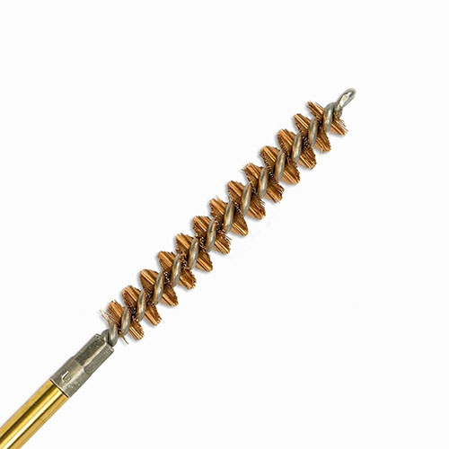 Tipton Rifle Bronze Bore Brushes offer superior cleaning for 20 caliber firearms, featuring durable bronze bristles that effectively remove fouling for optimal performance.