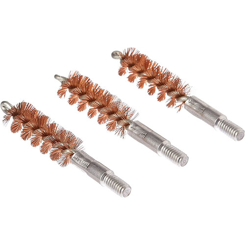 Ensure your firearm performs at its best with Tipton Handgun Bronze Bore Brushes. This 3-pack is ideal for thorough cleaning of 22 caliber handguns.
