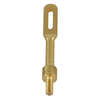 Tipton's Solid Brass Slotted Tip ensures safe bore cleaning with durable brass construction, compatible with 35-44 caliber, lasting longer than synthetic options.