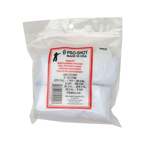 Tipton 17-22 Caliber Rimfire Patches are 100% cotton, .75" square, precisely cut for Tipton® Jags, ensuring optimal performance and effective cleaning.