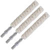 The Tipton Bore Mop 3 pk features ultra-absorbent 100% cotton mops that efficiently apply solvents and lubes, perfect for cleaning fouled bores.