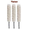 Tipton Bore Mops are ultra-absorbent 100% cotton tools that efficiently carry solvents and lubes into your bore and chamber, ideal for cleaning fouled bores.