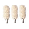 The Tipton Bore Mop 3 pk is made from 100% cotton, ultra-absorbent, perfect for applying solvents and lubes effectively to clean 10/12 gauge bores.