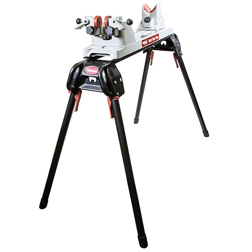The Tipton Universal Gun Maintenance Stand features a lightweight, free-standing design with oversized levers for easy setup, perfect for cleaning in the field or range.