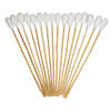 Tipton Power Swabs offer durable cotton construction with a flexible bamboo handle, ensuring no mess cleaning and superior fit for lands and grooves, making cleaning fast and easy.