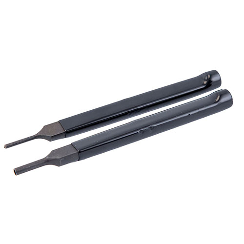 The Wheeler Delta Series AR Bolt Catch Install Punch Kit makes installing bolt catch roll pins easy and precise, ensuring a flush finish every time.