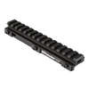 The Wheeler Delta Series Pic Rail Riser ensures precise optic height for perfect co-witness alignment with scopes and Night Vision Devices, enhancing shooting accuracy.