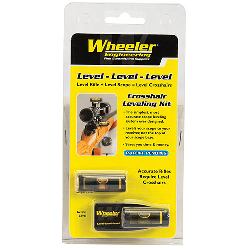 Achieve precise bullet placement with the Wheeler Level-Level-Level, the easy-to-use scope leveling system that ensures your scope is aligned to your receiver.