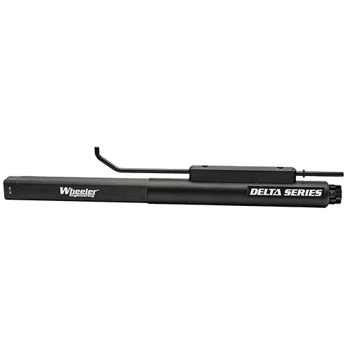 The Wheeler Upper Receiver Action Rod AR-15 ensures stress-free barrel installation, fits all standard AR-15 barrels, and allows work without removing sights or optics.