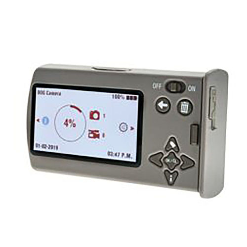 The BOG Dominion Viewer allows quick menu adjustments and easy SD card or battery swaps for 18 MP and 22 MP cameras, minimizing time spent in the field.
