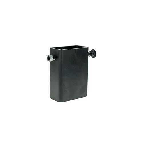 Easily hang your Caldwell AR500 steel targets on any 2x4 post with this durable steel plate hanger, complete with all necessary hardware for quick setup.