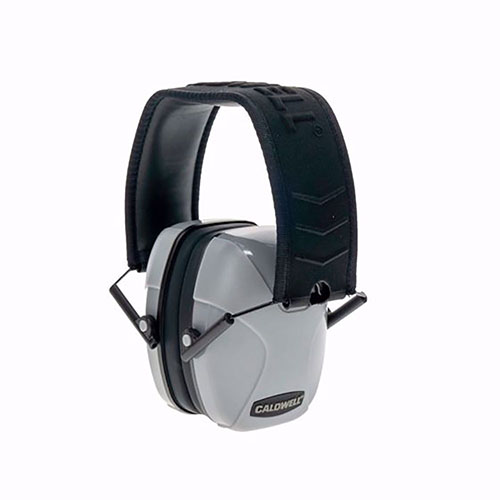 Caldwell Passive Earmuffs offer 30dB NRR for full-sized and 24dB NRR for low-profile designs, ensuring maximum comfort and protection for all ages.