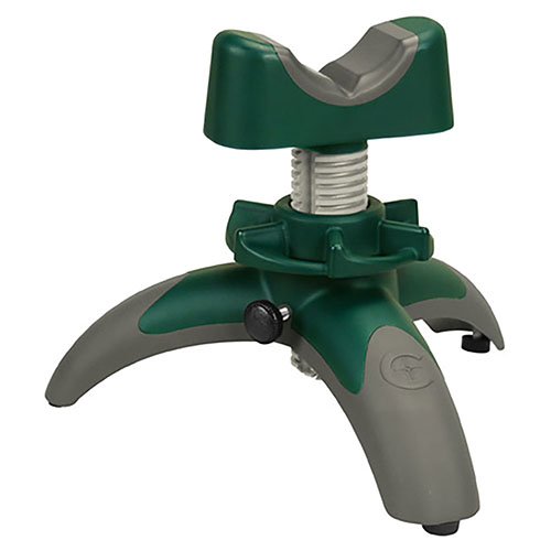 The Caldwell Handy Rest NXT offers versatility with a removable handgun support, transforming from a rifle rest to a handgun rest, all in a durable, non-marring design.