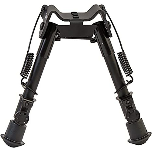 The Caldwell M-LOK/KEYMOD XLA Bipod offers a lightweight, sturdy design with quick-deployment legs and soft rubber feet for unmatched stability in any shooting situation.