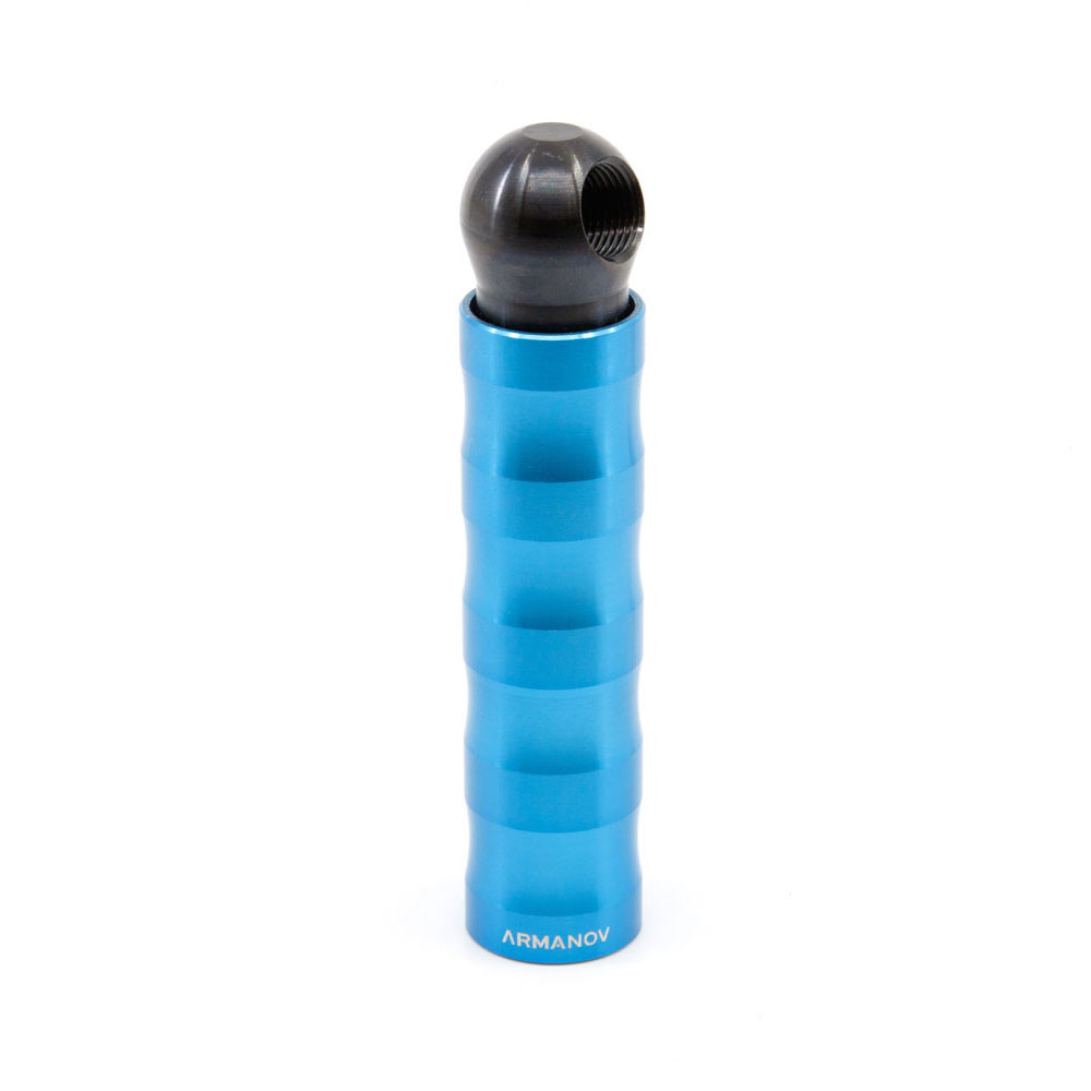 Enhance your Dillon reloading experience with the ARMANOV Aluminum Ball Bearing Roller Handle, reducing fatigue and improving grip for effortless operation.