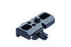 The ERATAC Adapter for Harris Bipod offers a secure fit on Picatinny rails, featuring an extra-long base for enhanced stability on your handguard.
