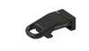 The ERATAC Adapter for HK Snap Hook allows for easy lateral attachment on Picatinny rails, featuring a large oval opening for quick and secure clipping.