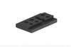 The ERATAC Adapter for Universal Interface offers seamless integration of Aimpoint Acro optics, with options for centered or 20-degree offset mounting.