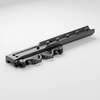 The ERATAC-Bridge Mount for Pulsar NV offers premium CNC-machined aluminum construction, a matte black finish, and versatile locking options for durability and reliability.