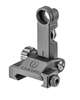 The ERATAC Folding Rear Sight offers dual aperture options, spring-loaded protection, ultra-low profile, tool-less adjustments, and rustproof durability for optimal performance.