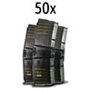 The CROSS MAG 10/10 offers two 10-round magazines that couple tool-free in various configurations, made from durable transparent polymer for easy load visibility.