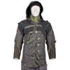 The ULFHEDNAR Shooting Jacket PRS offers adjustable compression straps for optimal support, durable Kevlar trimmings, spacious pockets, and a hood for versatile use.