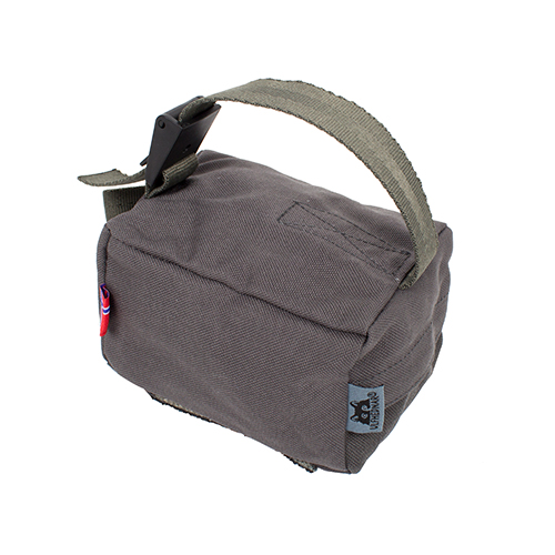 Enhance your shooting comfort with the ULFHEDNAR Back Rest "Brick"; its robust kevlar coating and wide loop offer stability and extra height for precision.