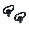 The ULFHEDNAR Heavy Duty QD Swivel offers an extra strong hold and allows you to securely attach slings up to 1.25" wide, perfect for various rifles.