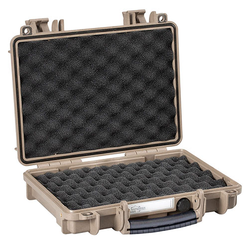 The EXPLORER CASES 3005 offers indestructible protection with water resistance, secure locking latches, and customizable storage for your firearms.