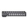 Discover the SCHMEISSER Handguard Free Float KeyMod - 9", featuring durable aluminum, HELICOIL inserts, and versatile KeyMod cut-outs for enhanced stability and precision.