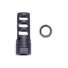 The SCHMEISSER NOREC Compensator offers unmatched recoil and muzzle rise reduction, ensuring fast, accurate shots; durable steel construction for longevity.