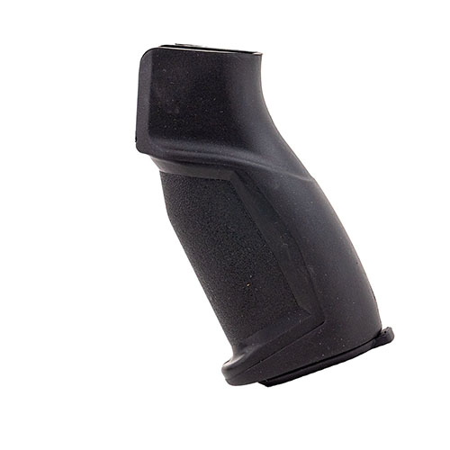 The Breacher AR-15 Pistol Grip offers durability with fiberglass reinforced polyamide, a superior rubberized grip, ergonomic design, and a waterproof storage compartment.