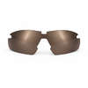 Adapt your GTS Ballistic Shooting Glasses with easy-to-install Bronze Mirror Lenses, enhancing contrast, reducing glare, and ensuring eye protection in variable light.