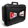 The MagnetoSpeed T1000 THI Match Pack offers reliable hit indication, perfect for competitive shooters, with 10 indicators and a hard carry case for easy transport.