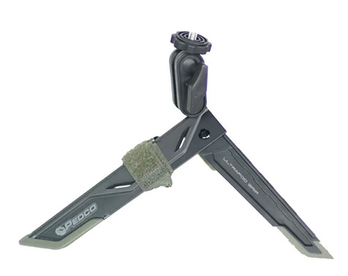 The Kestrel Ultrapod Tripod offers a stable, wind-resistant base with adjustable legs, 360° pan movement, and a durable strap for versatile mounting options.