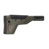 The ultralight HNT Carbon Fiber Folding Buttstock enhances stability, reduces weight to 16 oz, offers customizable fit, and minimizes recoil for precision shooting.
