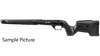 The MDT CRBN Rifle Stock features lightweight carbon fiber, stable magnesium chassis, vibration absorption, and adaptable mounting options for precision shooting.