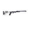 Experience ultimate ergonomics with the MDT ESS Chassis System, featuring a 15" forend, adjustable buttstock, and easy magazine insertion for enhanced performance.