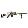 Experience ultimate ergonomics with the MDT ESS Chassis System Kit for Howa 1500, featuring an adjustable buttstock, refined magazine well, and V-block bedding.