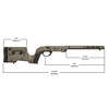 The MDT XRS Complete Chassis System offers a drop-in design, no bedding required, adjustable features, and is compatible with AICS magazines for your Savage rifle.